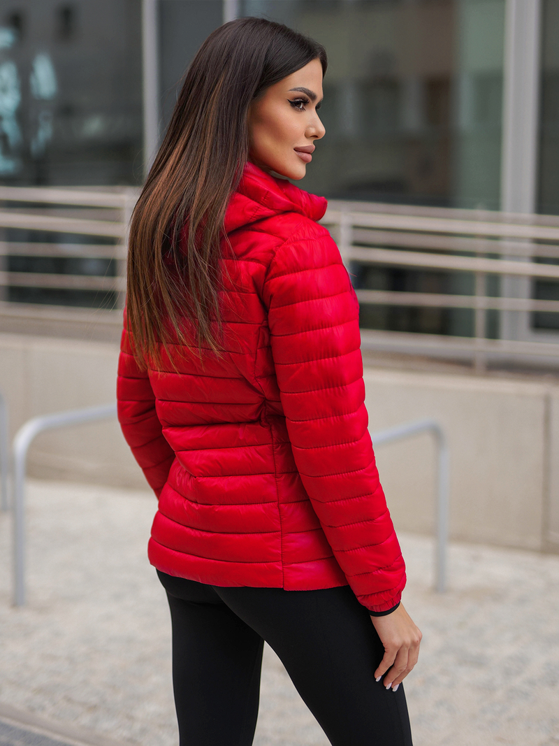 Куртка жіноча чорна OZONEE JS/16M9102/270