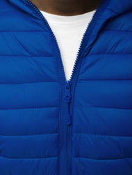 Kurtka męska przejściowa niebieska OZONEE JS/LY35