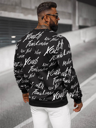 Bluza męska czarna OZONEE JS/8B1189/3