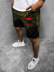 Spodenki męskie zielone OZONEE JS/KK300162Z