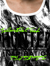 T-Shirt męski bez rękawów biały OZONEE JS/SS11033Z