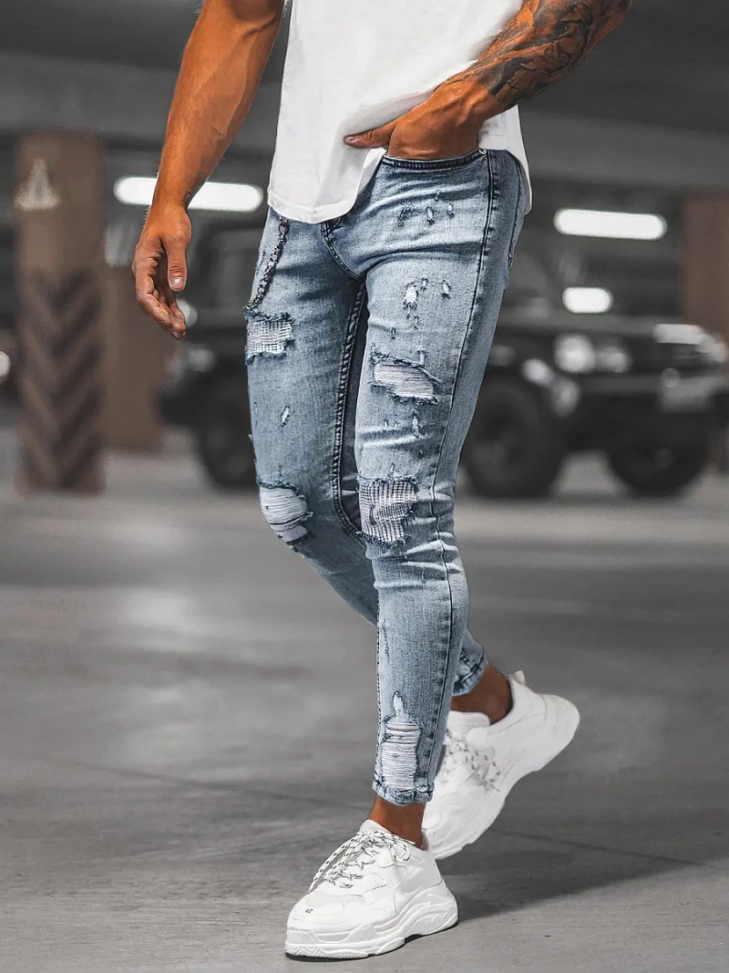 Штани чоловічі Яскраво-Синi OZONEE DP/214