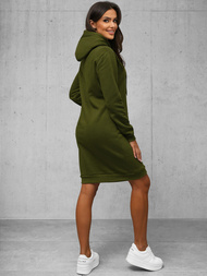 Bluza z kapturem damska khaki OZONEE JS/YS10005/29Z