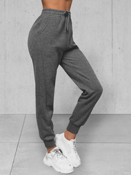 Komplet dresowy oversize dwuczęściowy damski grafitowy OZONEE JS/8C71/5