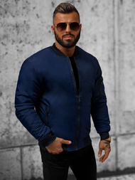 Kurtka męska bomberka granatowa OZONEE JS/AK95Z