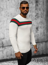 Светр чоловічій kремовий OZONEE L/2457Z