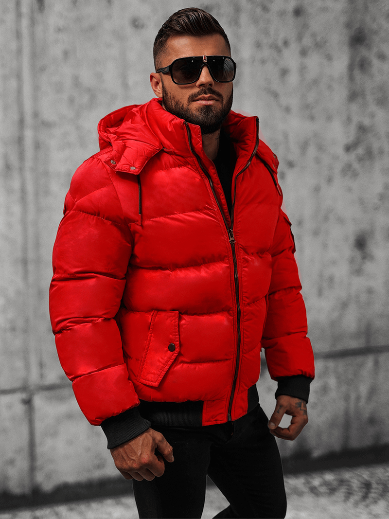 Куртка чоловіча Червона OZONEE JS/27M8111