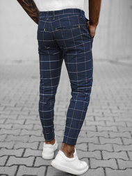 Чоловічі штани чинос tемно-cинi OZONEE O/H6003