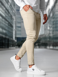 Чоловічі штани чинос Бежевi OZONEE O/P4049Z