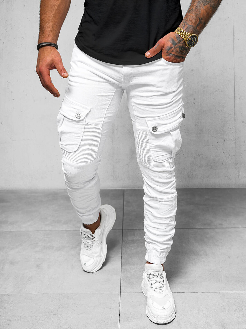 Чоловічі штани чинос Бiлi OZONEE O/E6979W