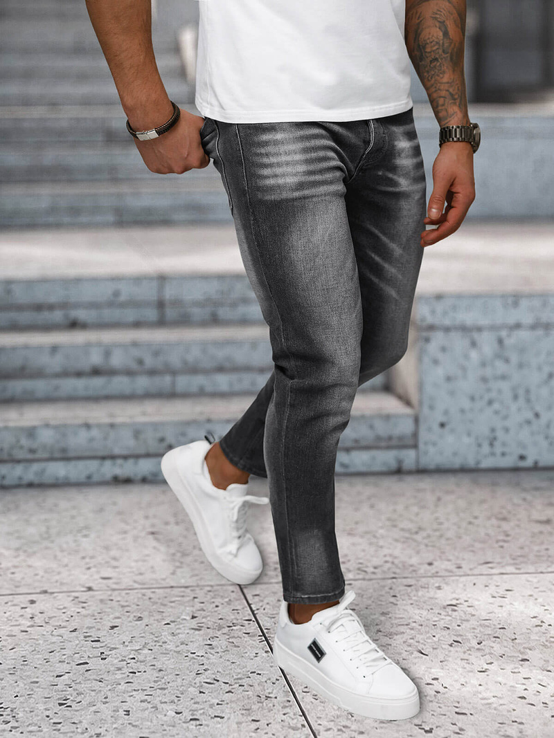 Чоловічі джинси Графітові OZONEE NB/MP0199GS