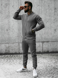 Komplet dresowy męski grafitowy OZONEE JS/8C76/5