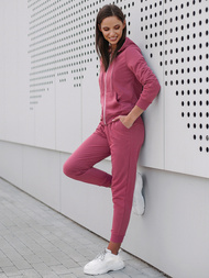 Жіночий спортивний костюм з двох частин Рожевий OZONEE O/MB2038/21