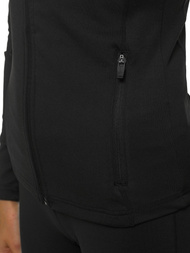 Bluza damska rozpinana czarna OZONEE JS/HD154/1