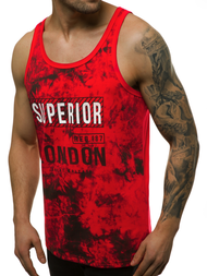 Футболка чоловіча Червона OZONEE JS/SS11037 