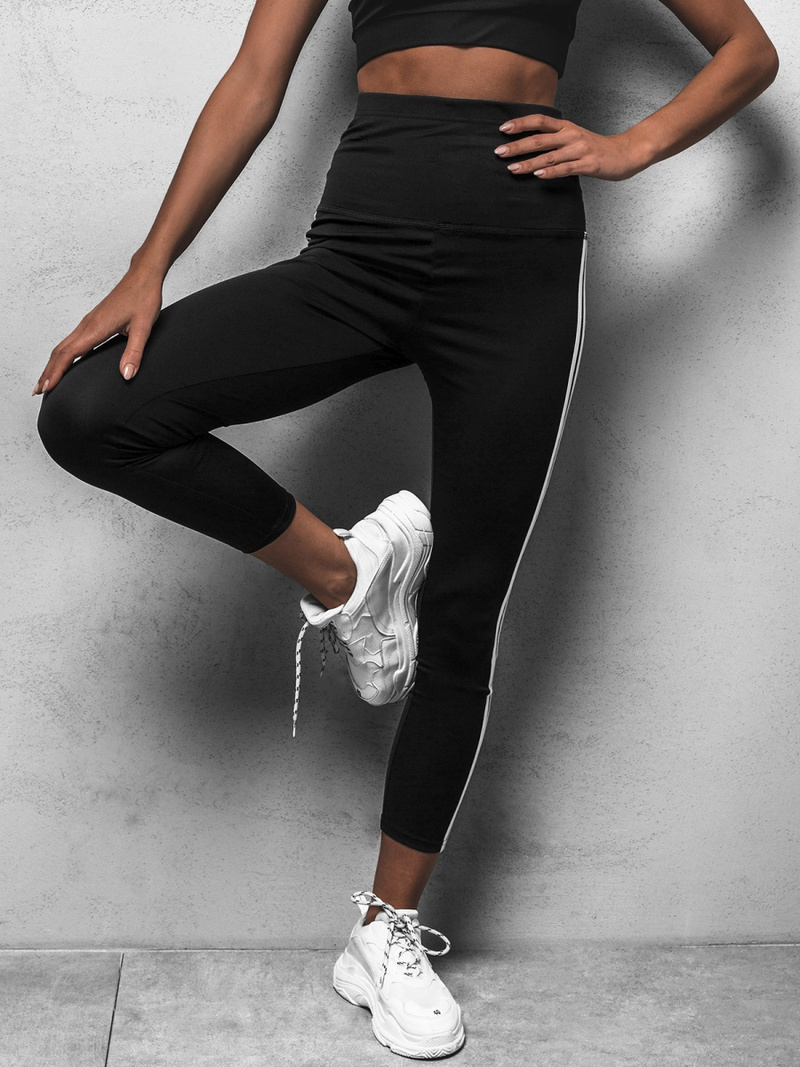 Legginsy damskie czarne OZONEE JS/YW88036/1