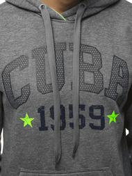 Толстовка чоловіча Графітова OZONEE JS/Y10023