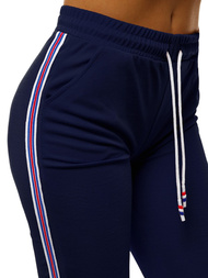 Спортивні штани жіночі Темно-Синi OZONEE JS/1021/B4