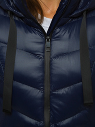 Kurtka zimowa damska granatowa OZONEE JS/M23066/2