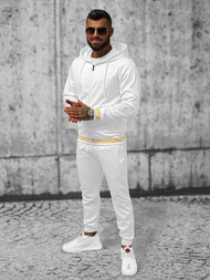 Komplet dresowy męski biały OZONEE O/3A161