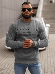 Bluza męska grafitowa OZONEE JS/8B1360/5