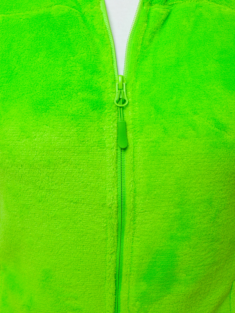 Bluza rozpinana damska zielony-neon OZONEE JS/HH001/44