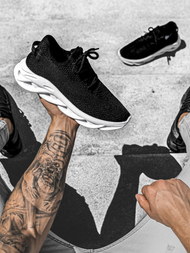 Sneakersy czarne OZONEE B/2051/20