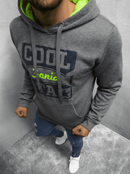 Толстовка чоловіча Графітова OZONEE JS/Y10027