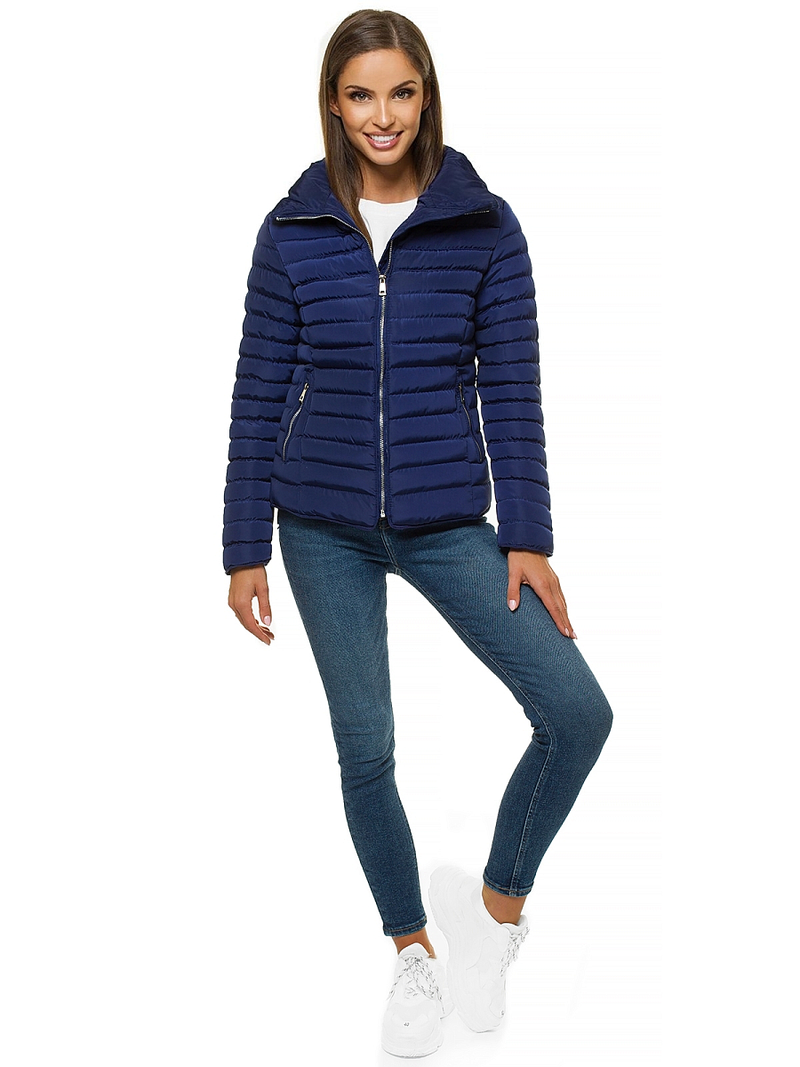 Kurtka przejściowa damska granatowa OZONEE JS/M23063/6