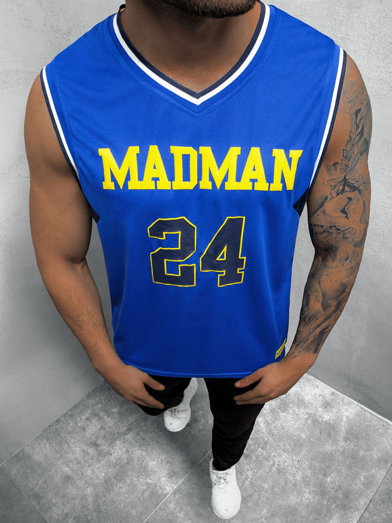 Майка чоловіча Синя OZONEE JS/68S10176