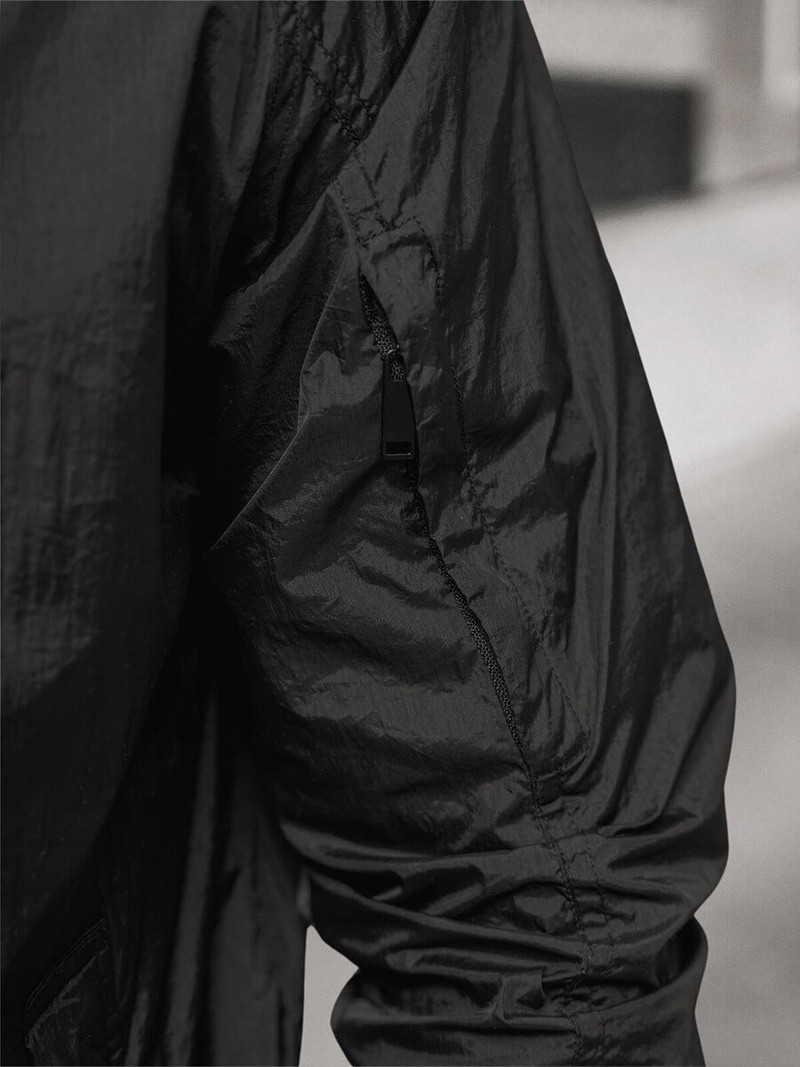 Kurtka męska czarna OZONEE JS/5M3212/392