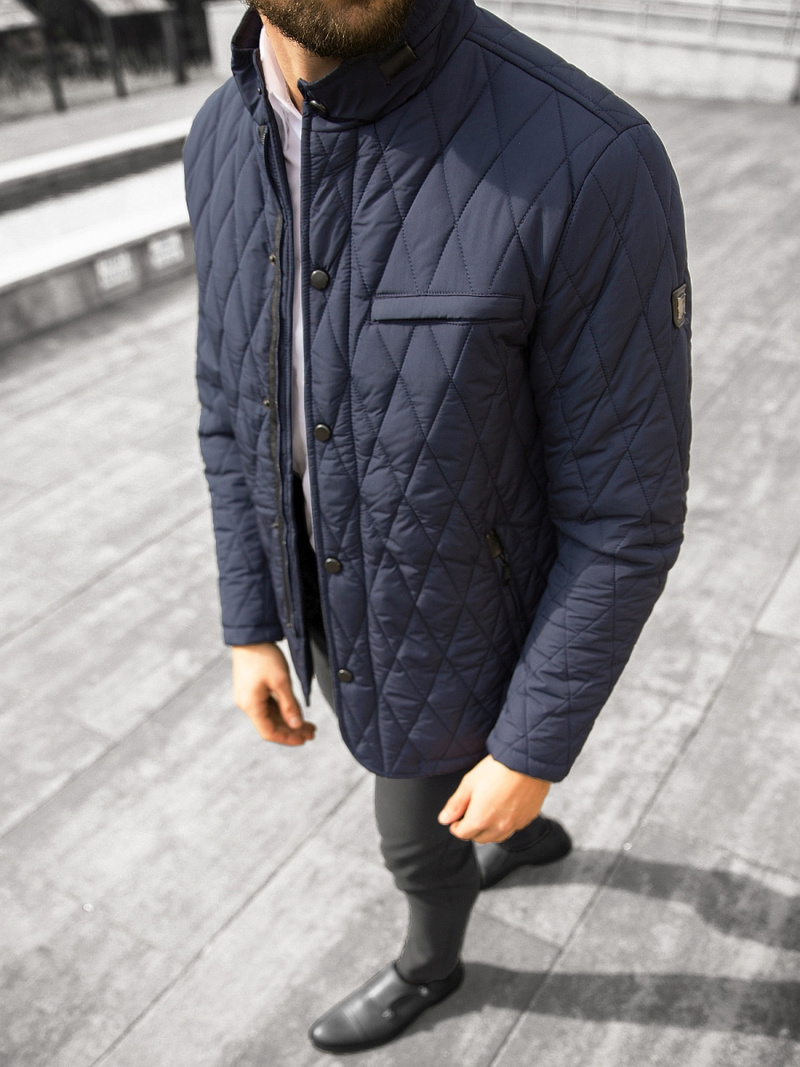 Куртка чоловіча Темно-Синя OZONEE JS/22M111/2