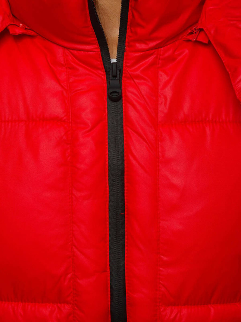 Kurtka zimowa damska czerwona OZONEE O/M1552/4