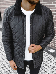 Kurtka przejściowa męska czarna OZONEE O/5619