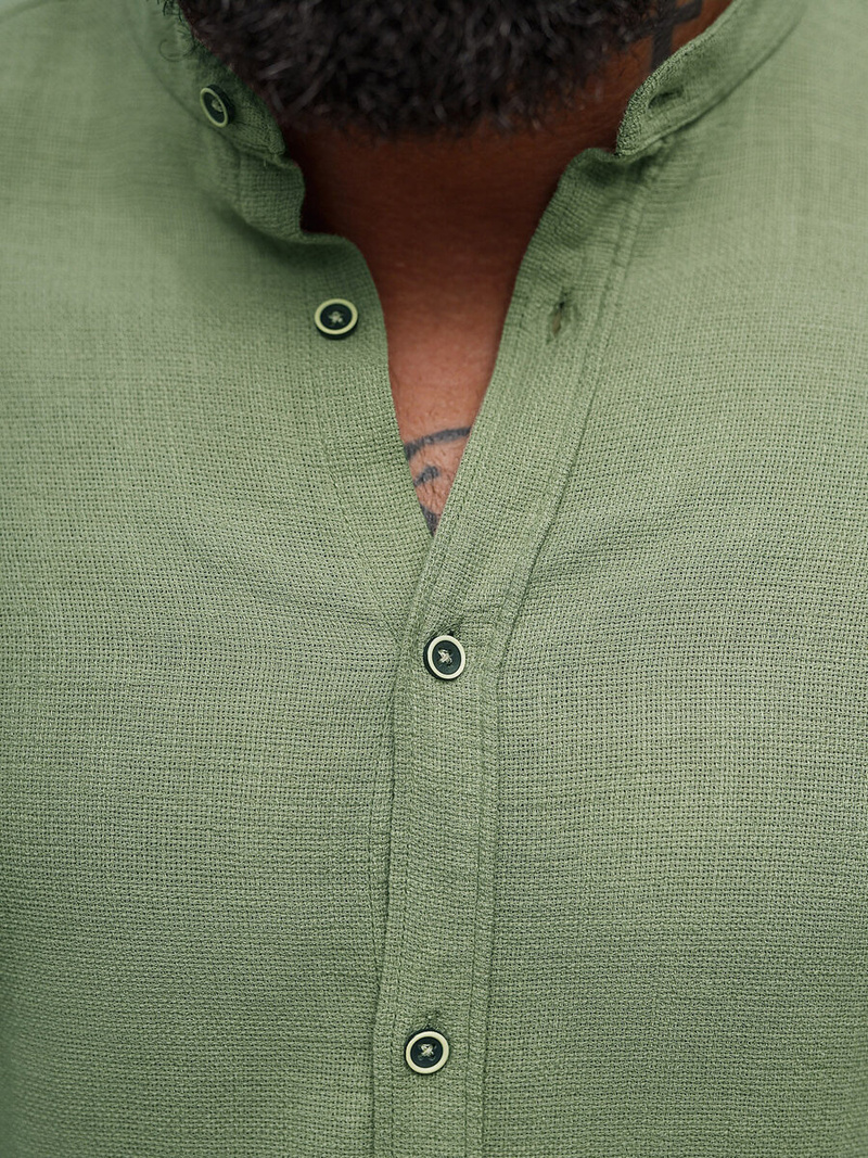 Koszula męska khaki OZONEE O/V114