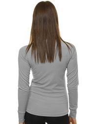 Bluza damska rozpinana szara OZONEE JS/HD151/3