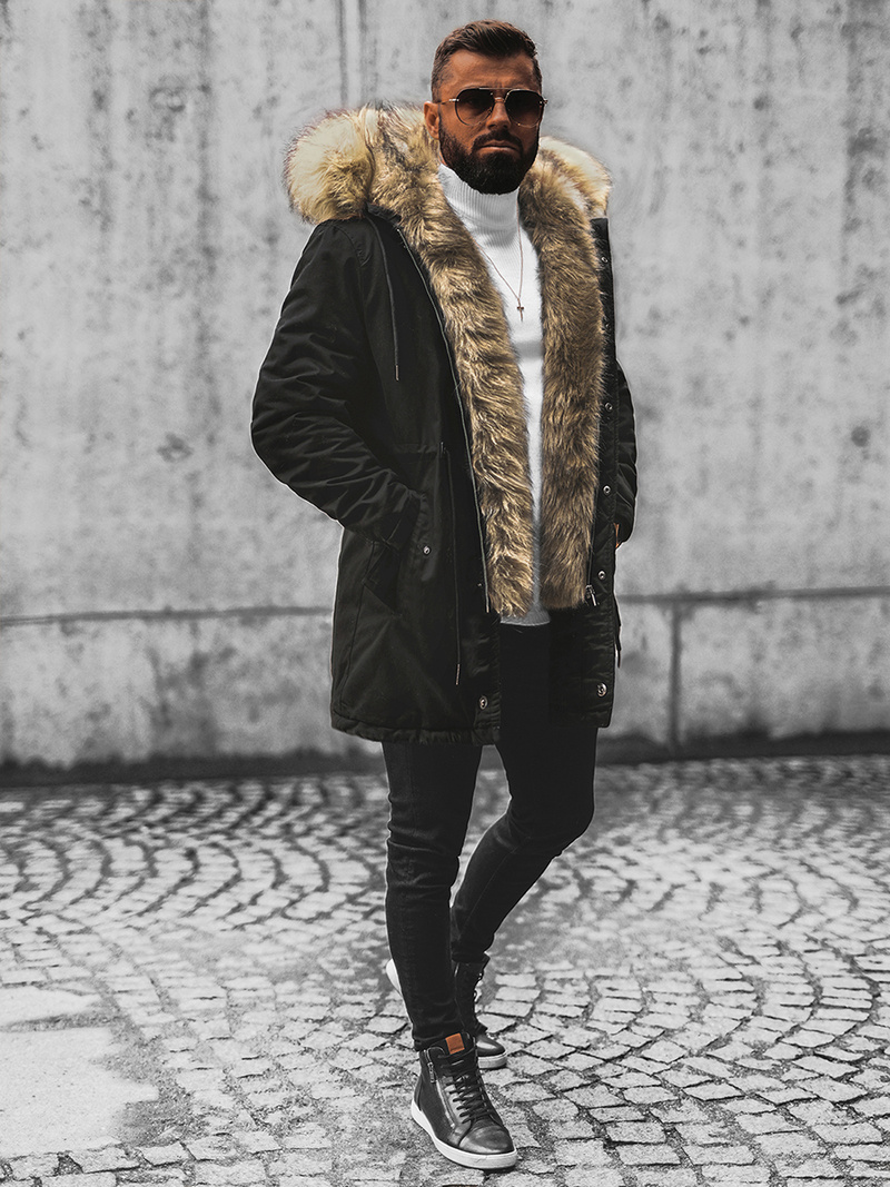 Куртка чоловіча Чорна OZONEE O/5578