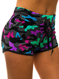 Шорти спортивні жіночі Чорнi OZONEE Z/D1015