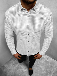 Koszula męska biała OZONEE O/3522