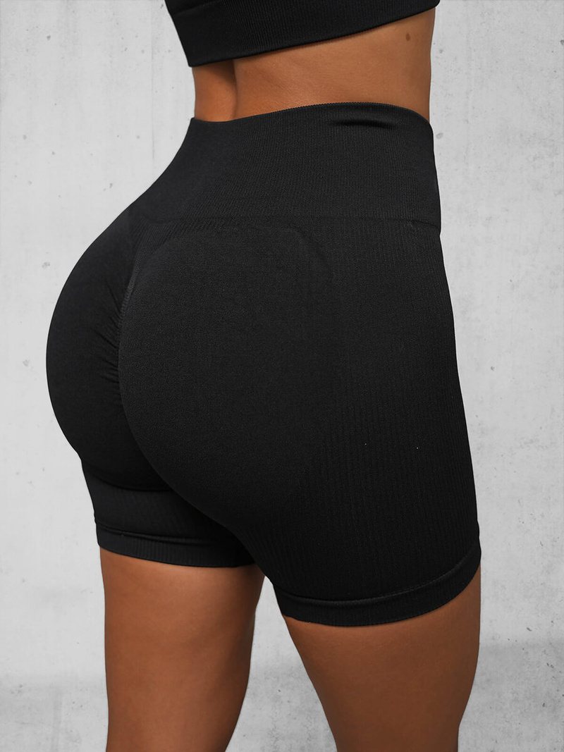 Жіночий спортивний костюм з двох частин чорний OZONEE O/SY2324