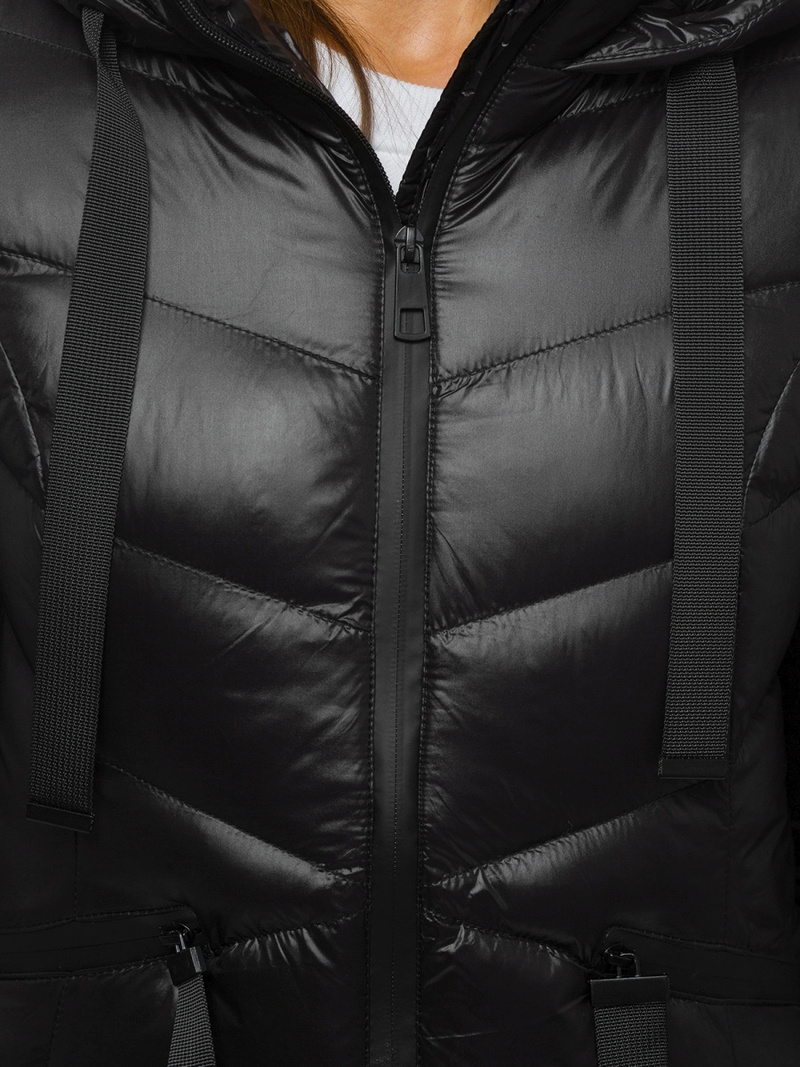 Куртка жіноча Чорна OZONEE JS/M23066/5