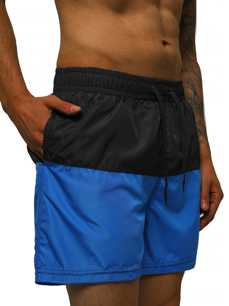 Шорти для плавання чоловічі Чорно-Синi OZONEE JS/HM060