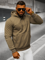 Толстовка чоловіча Темно-Бежева OZONEE JS/27B6511/91