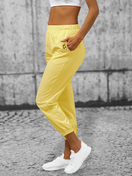 Спортивні штани жіночі кремові OZONEE O/SYM2192