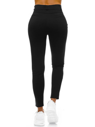Legginsy damskie czarne OZONEE JS/1039/C1