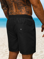 Spodenki kąpielowe męskie czarne OZONEE O/MTK4454