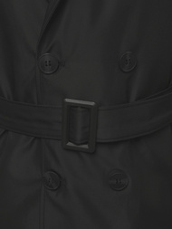 Płaszcz męski czarny OZONEE O/5624