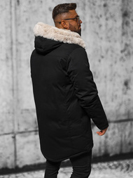 Kurtka zimowa męska czarna OZONEE JS/22M315/392