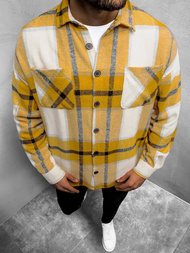 Сорочка чоловіча Куртка Жовта OZONEE O/DR2020