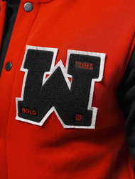 Толстовка чоловіча червона OZONEE O/TB9127